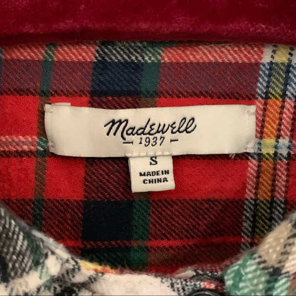 Madewell Ex-Boyfriend Flannel Shirt - Picture 6 of 7